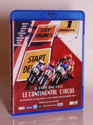 Blu-ray Il était une fois le Continental Circus - film moto Bernard Fau