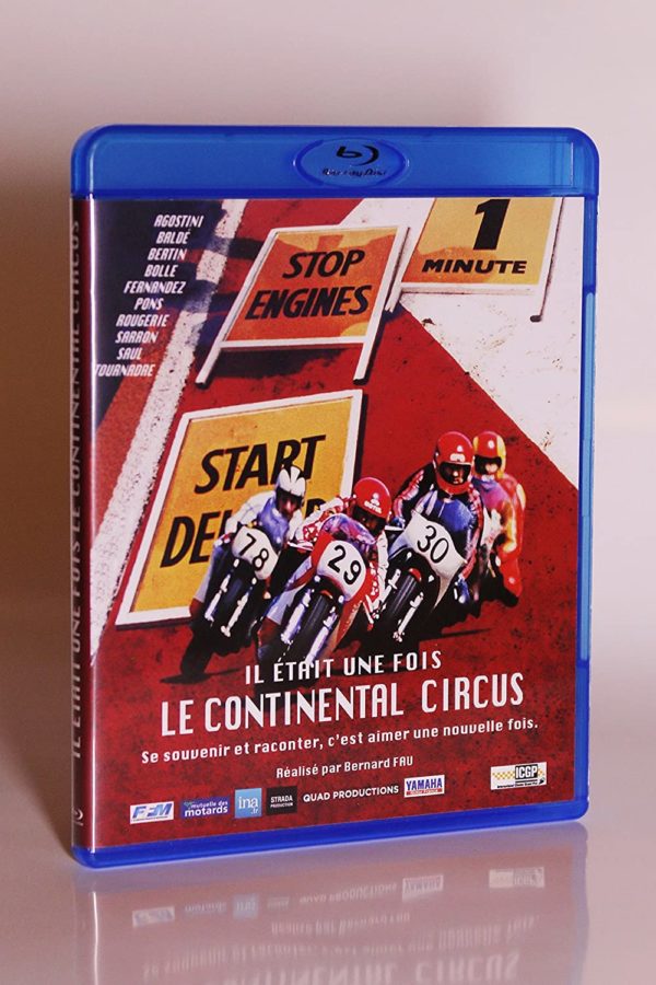 Blu-ray Il était une fois le Continental Circus - film moto Bernard Fau