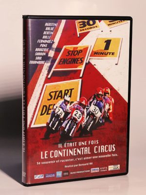 DVD Il était une fois le Continental Circus - film moto Bernard Fau