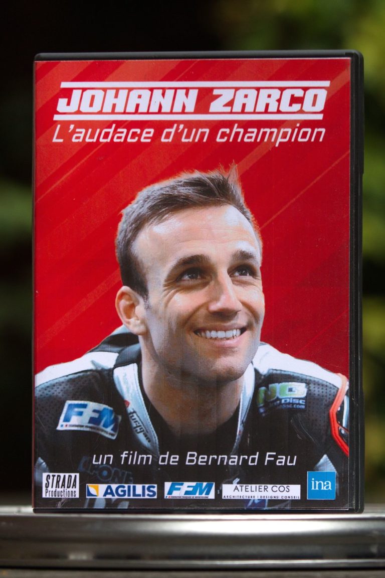 DVD Johann Zarco, l'audace d'un champion - film moto Bernard Fau