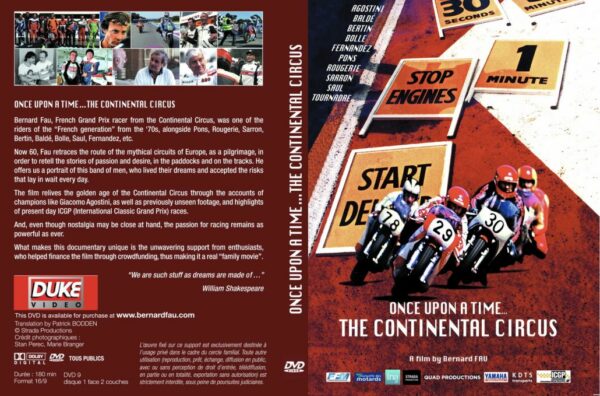 Once Upon a time the Continental Circus DVD English version