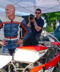 tournage Il était une fois le Continental Circus avec Bernard Fau